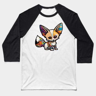 Fennec Fox Baseball T-Shirt